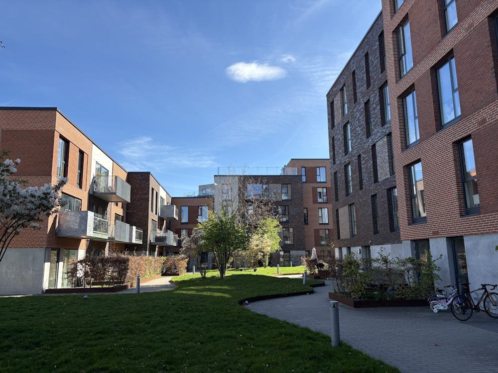 Bebyggelsen set fra gården